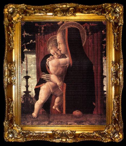 framed  SQUARCIONE, Francesco Virgin and Child sf, ta009-2